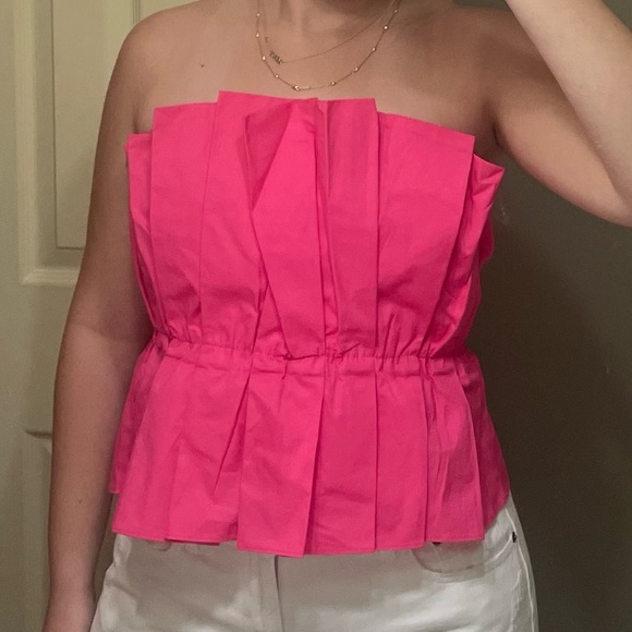 DO+BE strapless pink top!! - Picture 2 of 2
